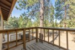 Hot tub with view of Ponderosa Pines installed December 2021